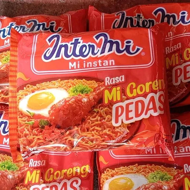paket 20biji Intermie  pedas @60gr murah mie  goreng Instan Noodles Food 0