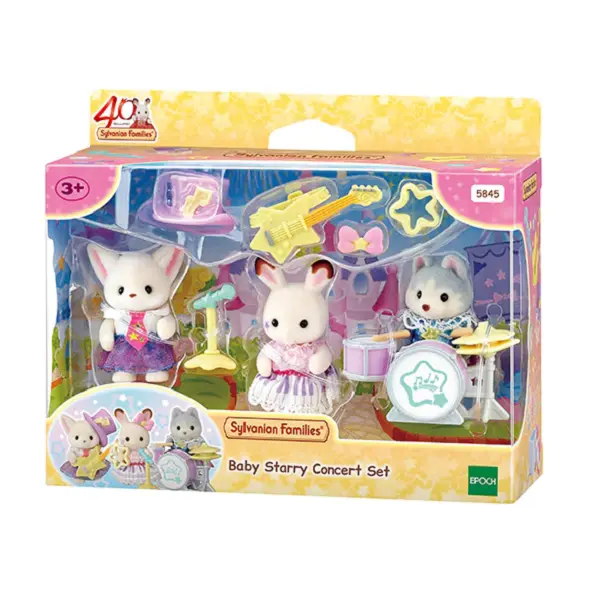 Mainan Koleksi Sylvanian Families Baby Starry Concert Set - 40th Anniversary Limited Products