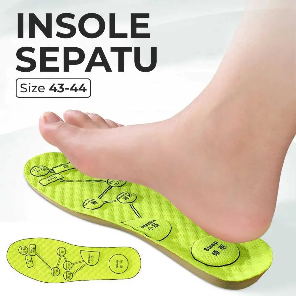 BOOST Insole Sepatu Alas Kaki Orthopedic Breathable - SX001 semua musim size s sepasang