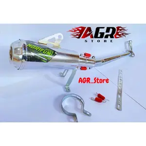 Knalpot Racing NORIFUMI ALL TYPE/VARIAN MOTOR BEBEK Supra, Vega, Blade,  Revo, Shogun, Grand, Jupiter Z