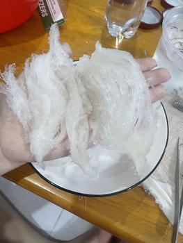 Product Review of Tổ Thô AB (tổ lớn) GIÀ ĐẸP ÍT LÔNG - Tổ Yến biển Miền Trung from k**u 1