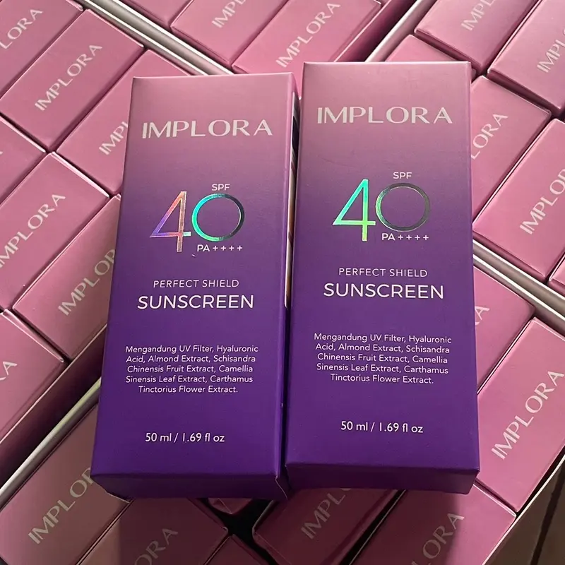 [PAKET HEMAT] IMPLORA PERFECT SHIELD SUNSCREEN SPF 40 PA++++ 1