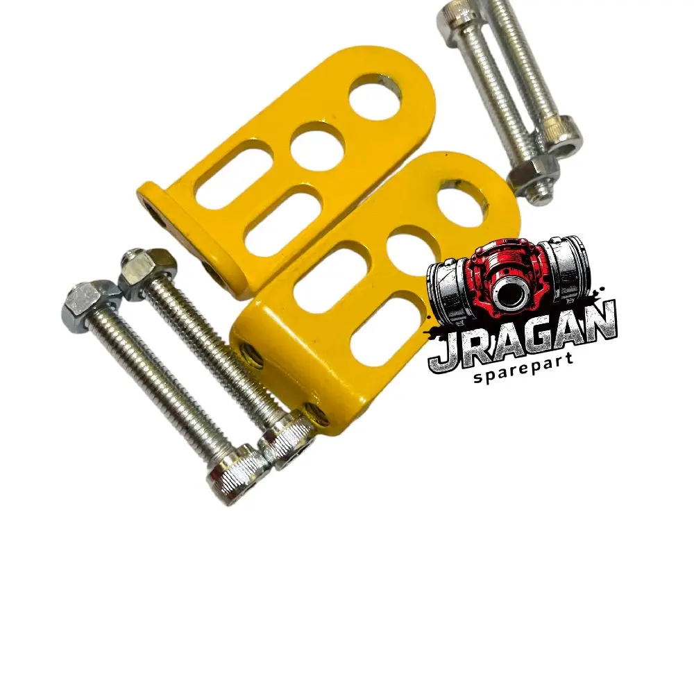 setelan rantai sepeda bmx, mini dan fixie baut 2 model pak dakir setelan rantai full besi anodeze