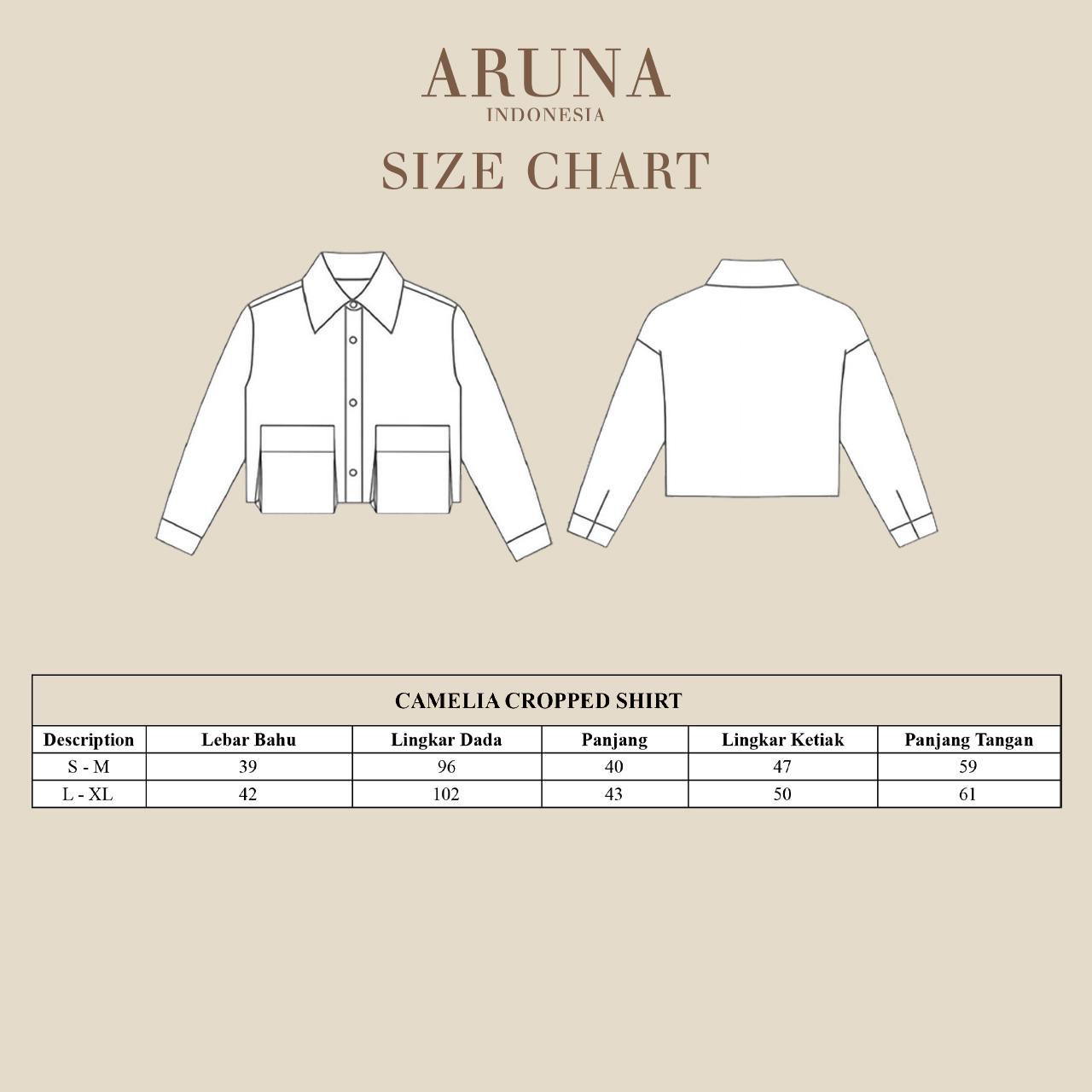 ARUNA - Camelia Cropped Shirt 1.0