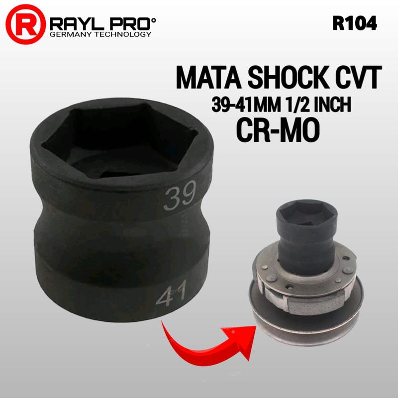 Mata shock CVT 1/2 inch 39x41 double socket sok kunci roda truck - Shop ...