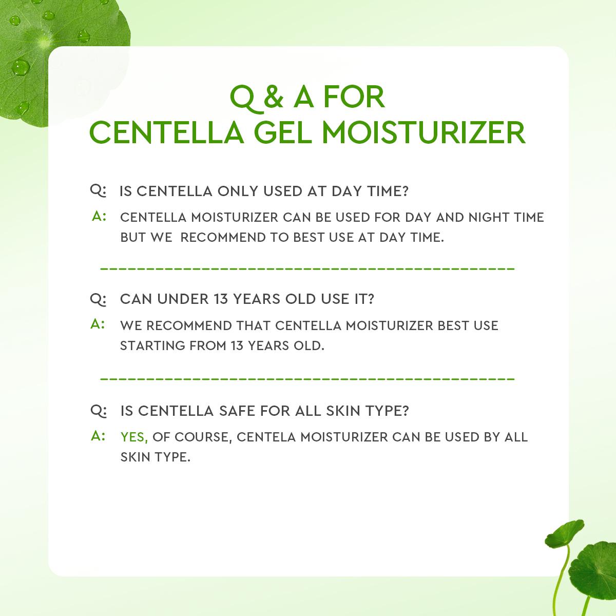 Glad2Glow Gel Moisturizer Centella Allantoin Soothing  30g/55/100g Berjerawat Wajah Acne care Calming Cooling soothing Lactic Silver Pelembab Acid Hyaluronic Bruntusan Perawatan Hitam Berminyak Hydrating G2G Skincare beauty Mencerahkan Glycolic