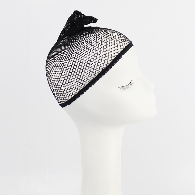  Mũ tóc giả màu đen cho nữ Mũ lưới tóc giả Phụ kiện tóc giả Thích hợp cho mũ tóc giả phía trước bằng ren Mũ lưới tóc giả vô hình không để lại dấu vết có dây chun  Đơn  