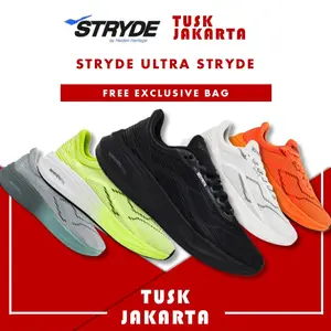 Sepatu Heiden Heritage Ultra Stryde Sneakers Olahraga Lari Sport Running Shoes Pria Wanita