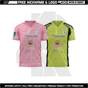 Jersey Kiper Persipura Jayapura Liga Pegadaian 2025 - 2026 NEW Gratis Pasang Nama Dan No Punggung Full Sponsor Fullprinting Sport