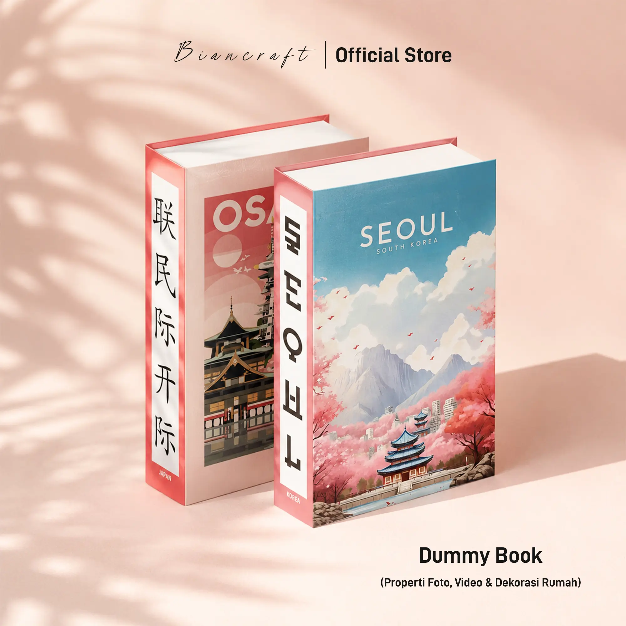 Biancraft - Dummy Korean Book Dekorasi Hiasan Rumah Pajangan Estetik
