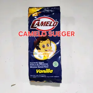 Minuman Bubuk Es Camelo Rasa Vanilla - 24 Renteng isi 240 Pcs harga murah