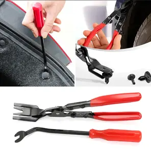 Alat Tang Cungkil Penyunkit Rivet Klip Clip Reparasi Lepas Pasang Pemasangan Baut Kancing Panel Dashboard Dasbord Interior Mobil