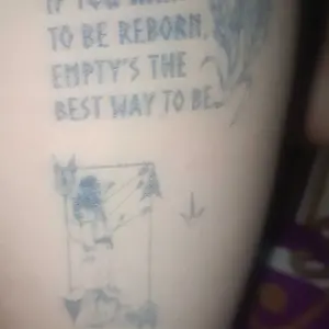 Tatto Temporer Memento Mori Tatto Semi Permanen Fruit Ink Linkin Park Premium