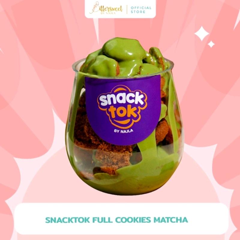 BITTERSWEET BY NAJLA - SNACKTOK FULL COOKIES READY STOCK ( MATCHA, NUTELLA, CHOCOMILKY, TIRAMISU, BABYJOY ) 1