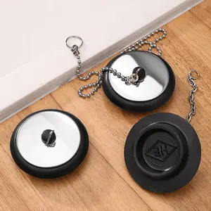 Karet Tutup Bathtub Stopper Pengering Bathtub Bahan Karet Dengan Rantai