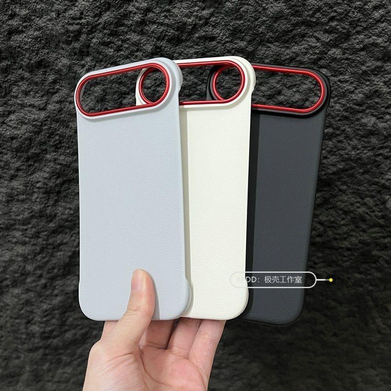 Ốp điện thoại cho IPhone 17/16/15/14 Pro/Pro Max với kết cấu hạt vải, không viền, ốp cứng chống sốc,kính,cường,lực,tiktok,shop,vietnam,dienthoai,xinh,mieng,dan,man,che,cam,xrdo,protitan,13,dán,_,pp,mavang,24k