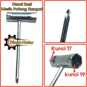 Kunci Busi Serbaguna Mesin Potong Rumput 2tak BG328 328 FR3001 TL33 TNK338 Tanika Tasco Yamamoto
