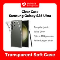 Gambar Case Samsung S26 Ultra Transparent Bening Anti Kuning Airbag TPU Silikon dari Diamond Handphone Bali Kota Denpasar 1 Tokopedia