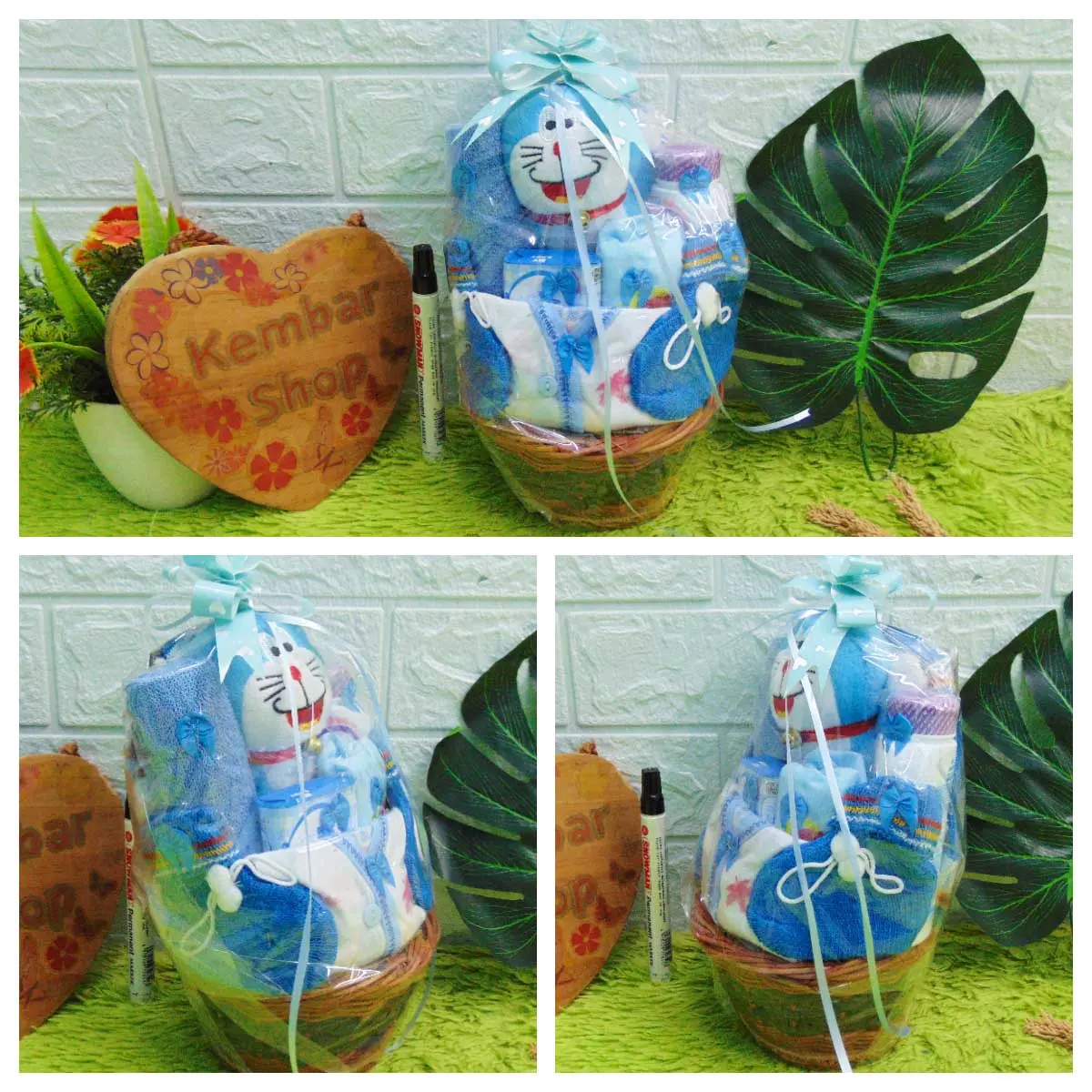 TERLARIS paket kado bayi baby gift kado melahirkan-rotan cute pot komplit- parcel parsel bayi bingkisan bayi baby hampers ANEKA WARNA