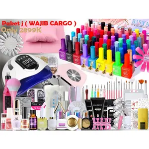 Paket Nail Art Gel Lengkap & Paket Usaha Nail Art Kuku