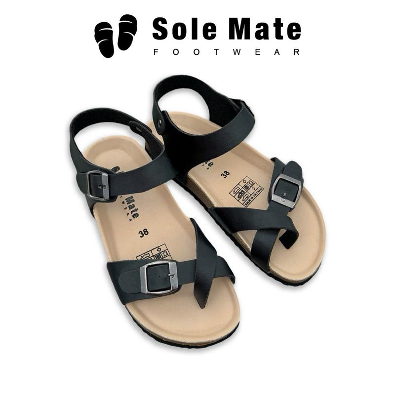 Size 36-45 Sandal Đế Trấu Xỏ Ngón Nam Nữ Unisex Basic Đế Bằng Giày Dép Thời Trang Công Sở Đi Học Đi Làm Đi Biển Du Lịch SoleMate