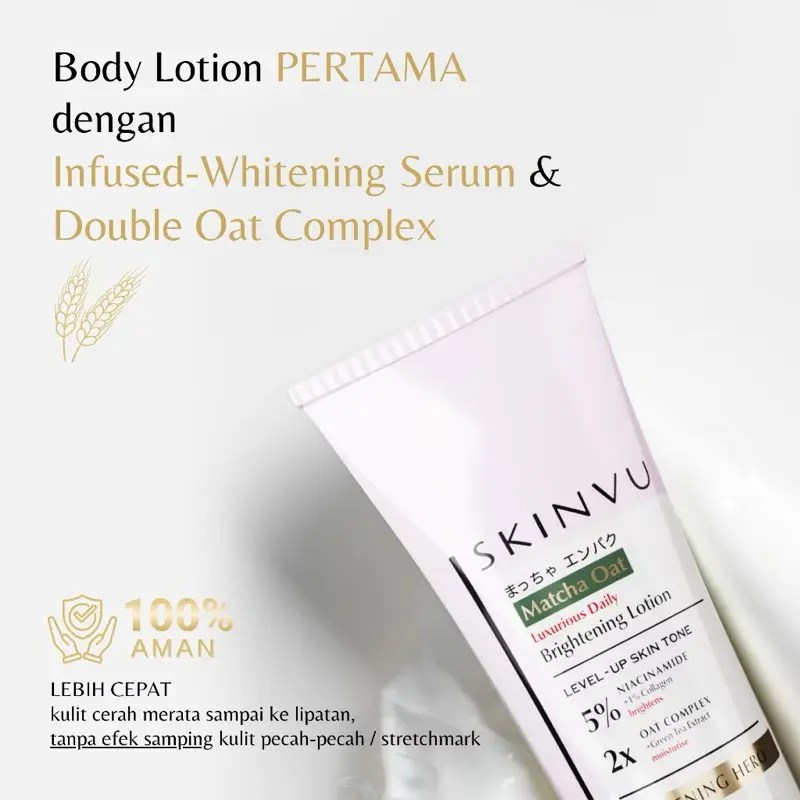 [READY TIDAK PO] SKINVU WHITENING Body Lotion Serum Infused - Skinvu Body Lotion 2