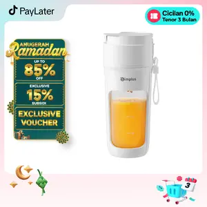 【RAMADAN SPECIAL PROMO】Simplus Blender Portabel 340ml Juicer Multifungsi Gelas Siap Minum 10 Set Mata Pisau Jus Buah dan Sayur ZZJH008-HPC