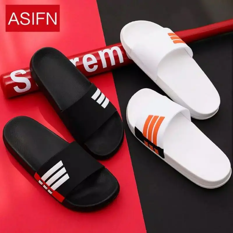 Sandal Slide Pria Supreme Garis