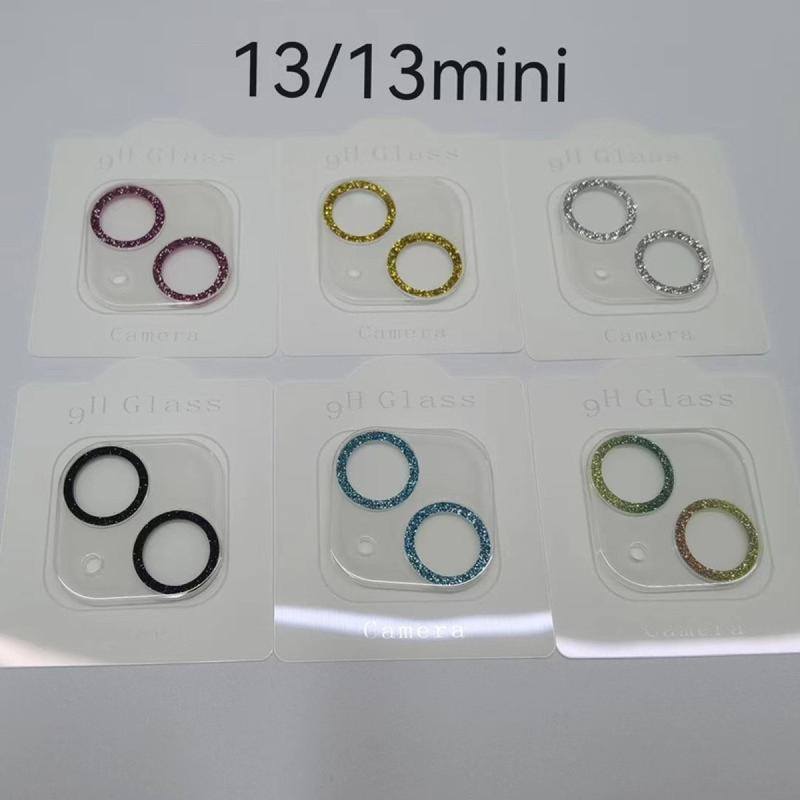 Product Introduction of Kính Ống Kính Máy Ảnh, Dành Cho iPhone 13, 14, 15, Pro Max Và 14, 15 Plus, Bảo Vệ Màn Hình Ống Kính Máy Ảnh Lấp Lánh, Vỏ Ống Kính Thích Hợp Cho iPhone 14, 15 Pro 7
