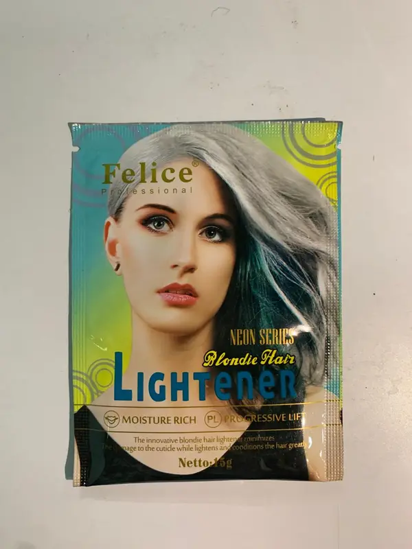 {3pcs} Bleaching bubuk biru Felice LIghtener/Sachet 15gr 1