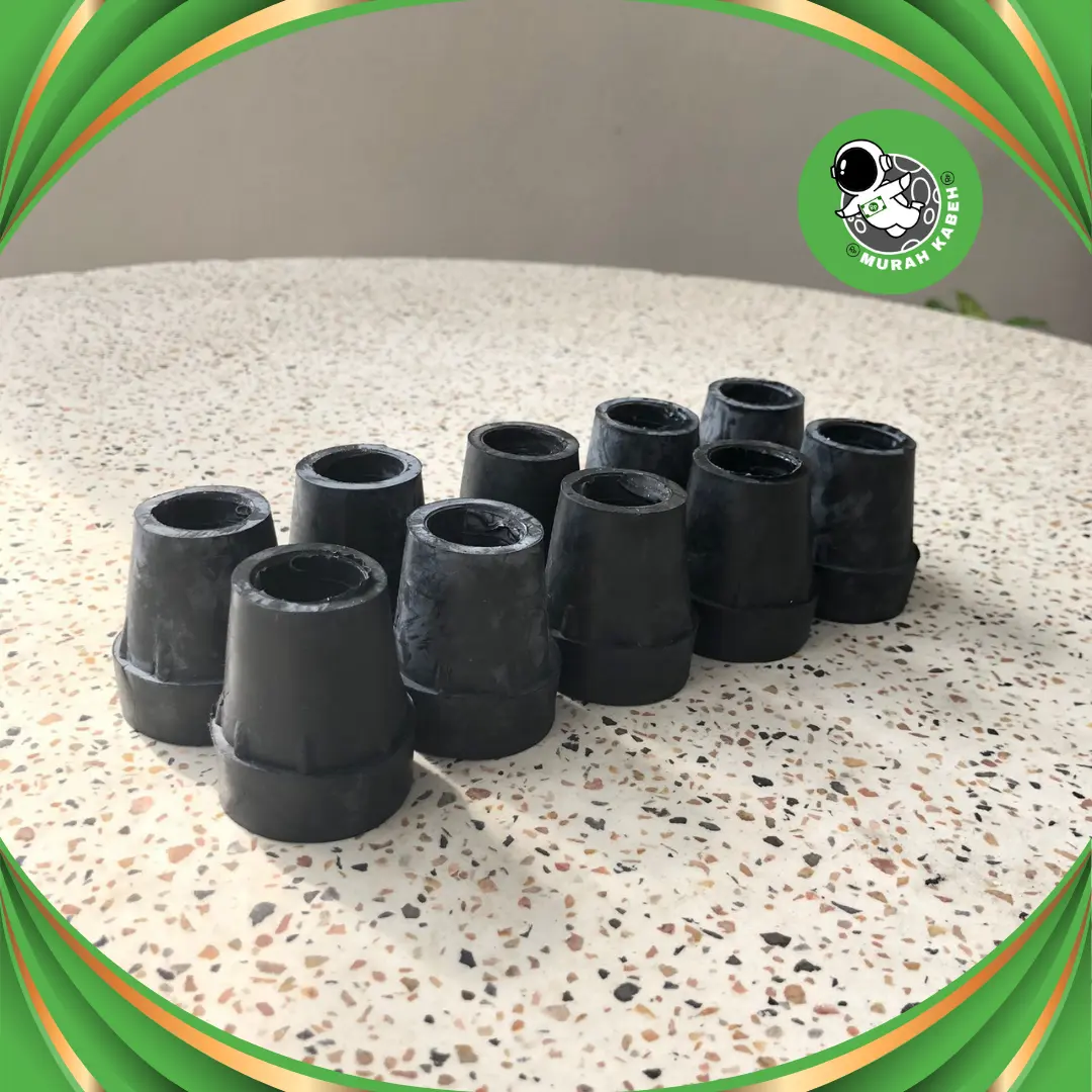 Karet Bawah Tongkat Ketiak Alat Bantu Jalan 1 Pcs (Egrang / Krek Ketiak / Kruk Ketiak / Kruk Crutch)