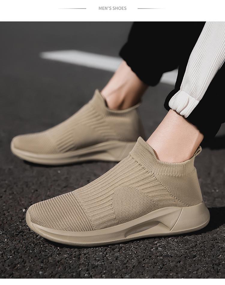Product Introduction of Giày Thể Thao, Đế Mềm Siêu Nhẹ, Lưới Flyknit, Thoáng Khí, Dành Cho Nữ, Giày Tất, Thích Hợp Cho Các Cặp Đôi, Nhẹ, Thoải Mái, Chống Mùi, Chống Trượt, Dễ Phối Đồ, Thường Ngày, Giày Nữ 6