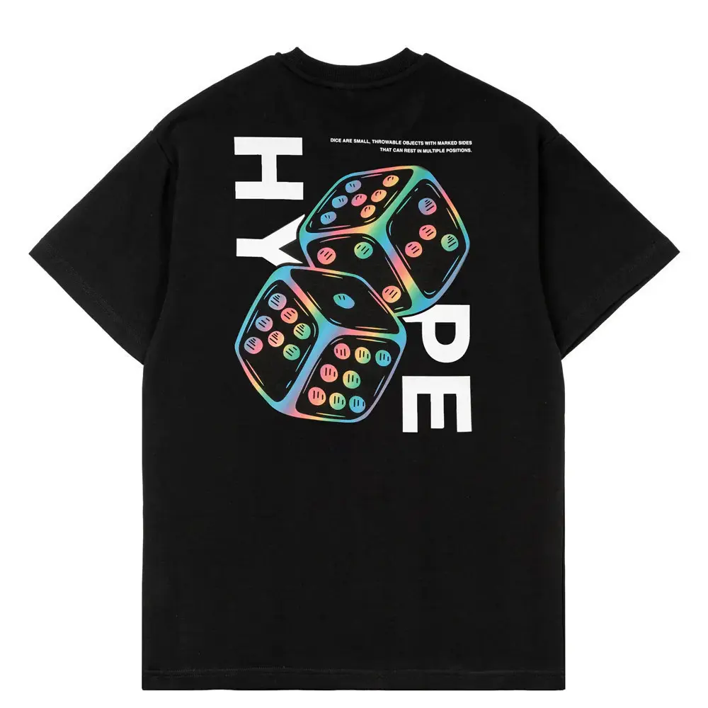 HYPE trendy brand new fashionable printed pure cotton American short sleeved T-shirt