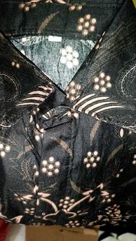 Product Review of FRONT CHOICE - TERBARU COUPLE SWEET BATIK COUPLE AYAH DAN ANAK LAKI LAKI - BATIK PRIA LENGAN PANJANG WARNA HITAM MOTIF SENTANI TERLARIS from D**r B** 0