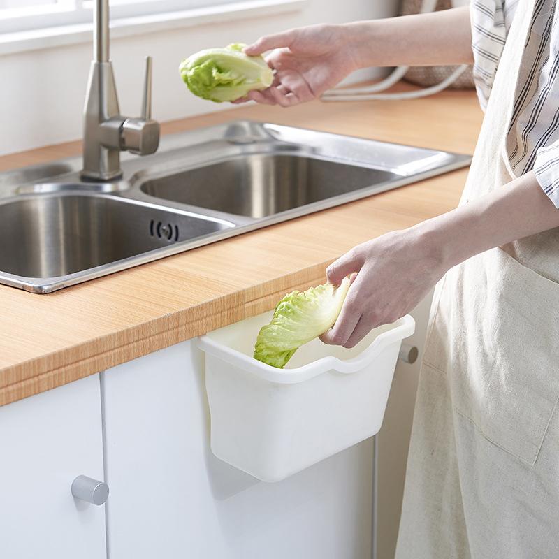 Thùng Rác Treo Nhà Bếp, Đa Chức Năng, Làm Bằng Nhựa, Thích Hợp Cho Bàn Làm Việc Và Cửa Tủ, Thích Hợp Đựng Rác, Thùng Rác Đa Năng 0