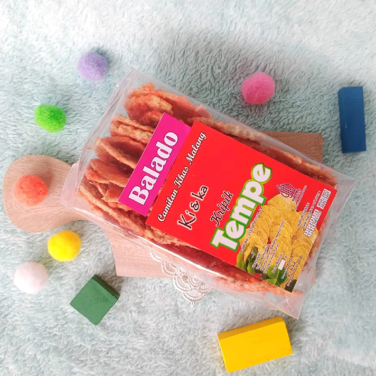 OLEH OLEH KHAS MALANG KERIPIK TEMPE VARIAN RASA