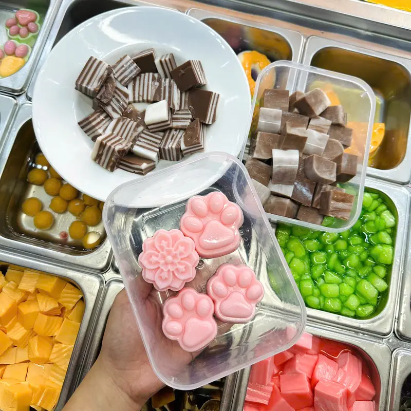 Product Introduction of Bột Rau Câu Pha Sẵn Beekit gói 100g, 500g vị Cacao, Dâu, Sữa Dừa - Làm rau câu nghìn lớp, rau câu tạo hình, rau câu sơn thuỷ 13