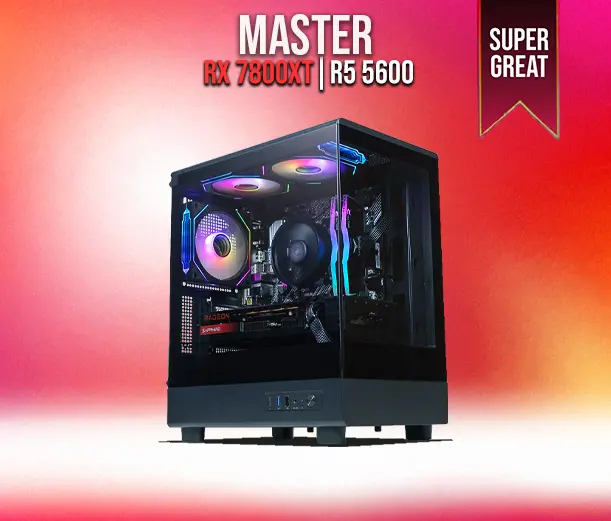 【Pre-Order】MASTER M23 | RX 7800XT | Ryzen 5 5600