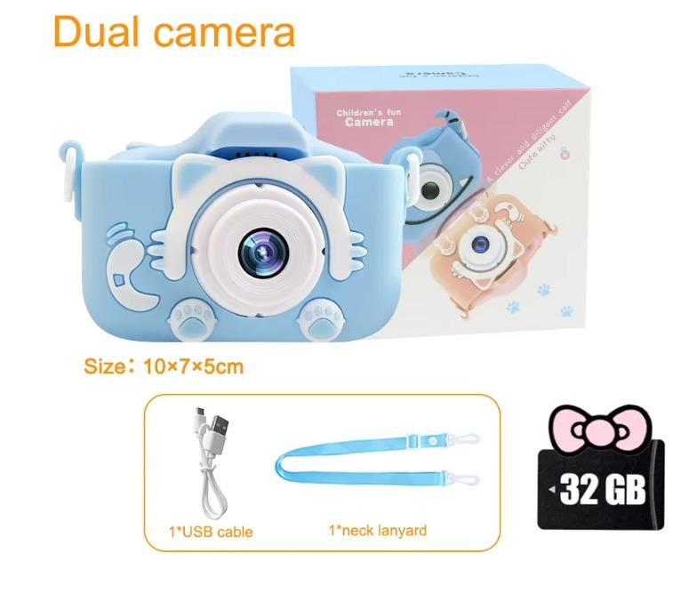 Kamera Digital Mini Kartun Lucu 1080P HD untuk Anak dan Balita - Camera 3