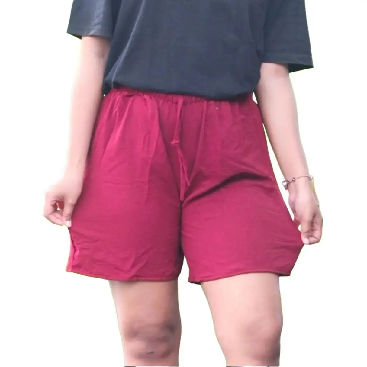 CELANA JUMBO WANITA HOT PANTS JUMBO BB 40-80KG CELANA PENDEK WANITA BIG SIZE PANTS Cewek Dewasa Shorts Santai