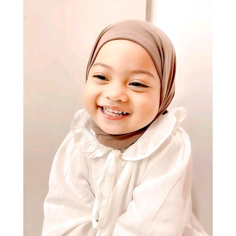 Jilbab / Hijab anak segi tiga instan anak jersey premium 0_6thn  ||  Kerudung Segitiga instan anak Muslim 5