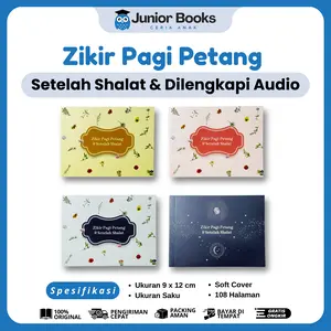 Buku Dzikir Pagi & Petang + Dzikir Setelah Shalat - Bonus Dilengkapi dengan Audio Zikir - Ummul Qura