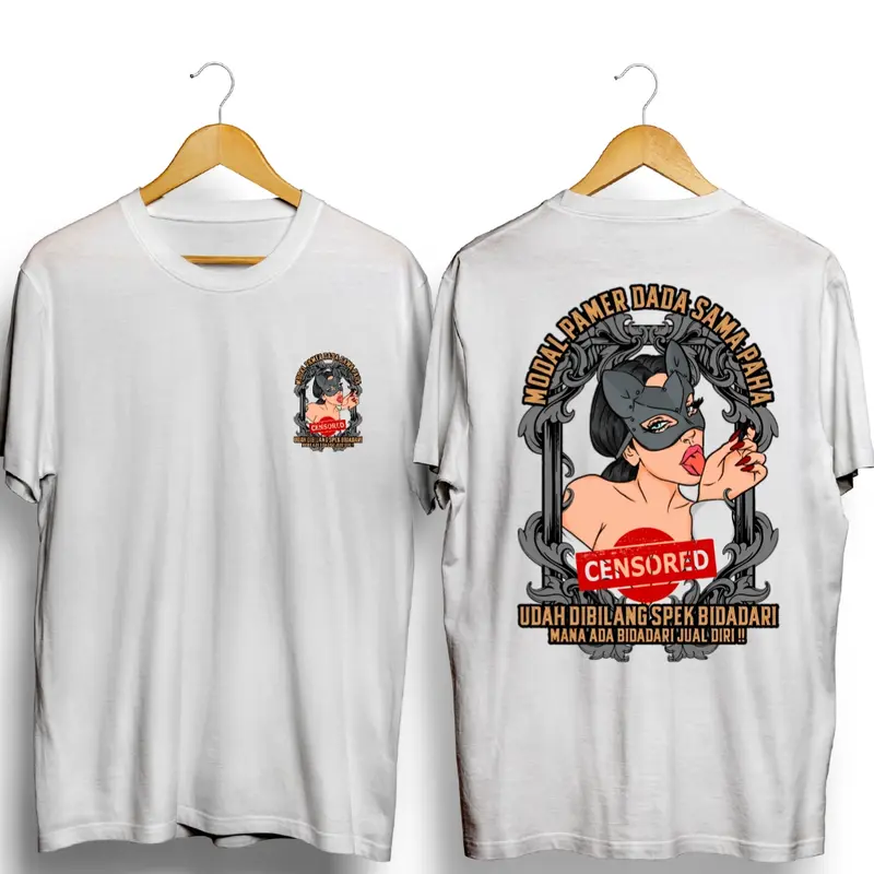 KAOS MODAL PAMER DADA SAMA PAHA UDAH DIBILANG SPEK BIDADARI DB 1
