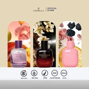 Exclusive SANDRELLA Parfum Halal EDP Isi 110 ml Long Lasting Fragrance SAN-M Harga Terbaik