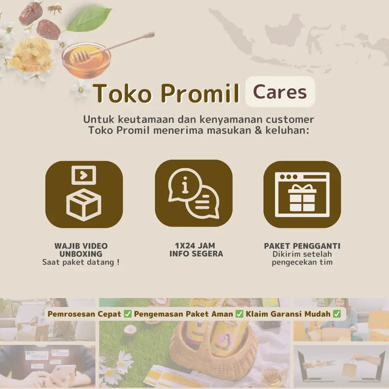PROMO THR ! Madu Zuriat Mafaza dan Arkhanza 350ml (Free Tespack + COD) Promil Herbal 8