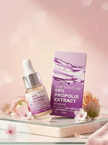SERUM ACNE UNGU 90% propolis extract by syahila care(perawatan kulit berjerawat)