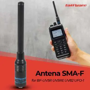 Taffware Antena SMA-F for BF-UV5R UV5RE UV82 UFO-1 - NA-773