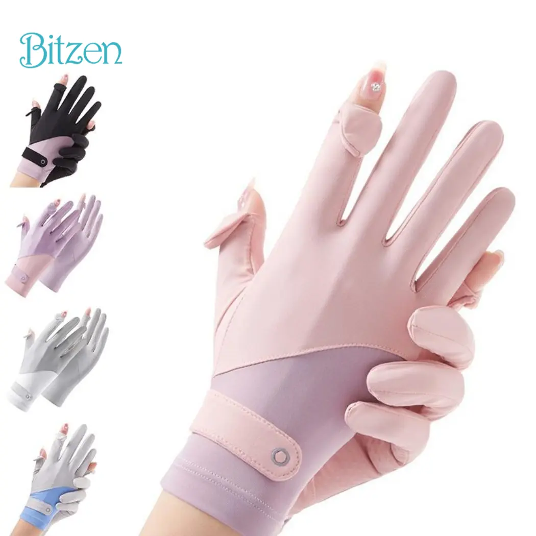 BITZEN Sarung Tangan Motor Wanita Anti Sinar UV Tahan Panas