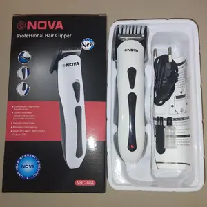 COD Mesin Alat Cukur Potong Rambut Jenggot Kumis Nova NHC-9011 Cas Charger Elektrik Portable Original Box Pencukur