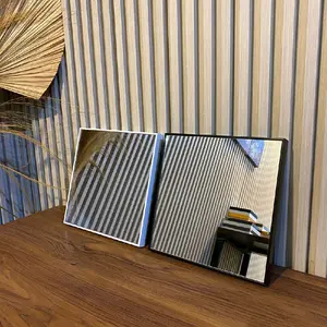 Cermin Frameless Kaca Ukuran 20x20 untuk Dekorasi Rumah Modern dan Minimalis